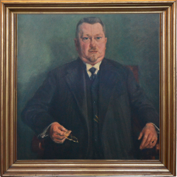 Porträt von Richard Mönninghoff, dem Gründer der Maschinenfabrik Mönninghoff